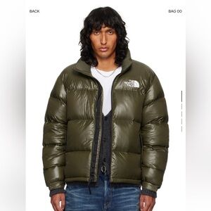 SSENSE Exclusive Khaki 1996 Retro Nuptse Down Jacket